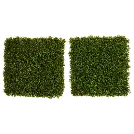 Plum Pine Artificial Wall Mats, 2ct. {1}