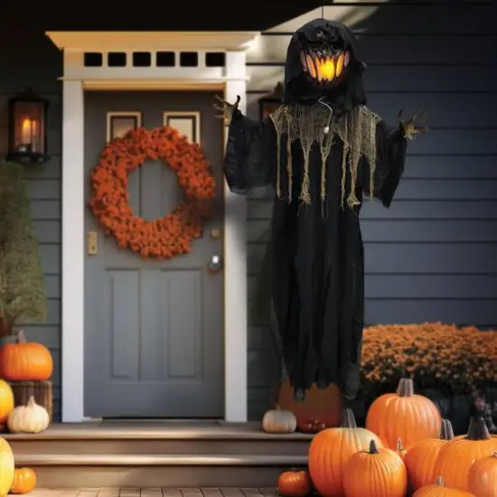 5ft. Animated Pumpkin Reaper by Ashland&reg; {3}
