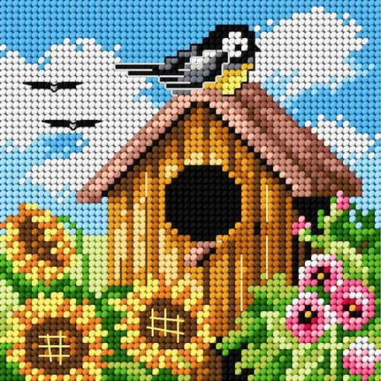 Orchidea Four Seasons - Summer Gobelin Canvas Cross Stitch Kit {1}