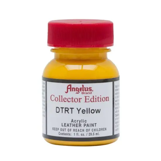 Angelus&reg; Collector Edition Acrylic Leather Paint, 1oz. DTRT Yellow {3}
