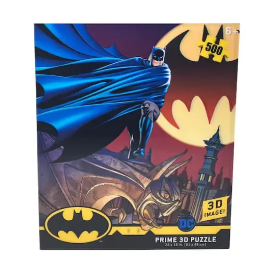DC Comics - Batman - Bat Signal 3D Lenticular Jigsaw Puzzle: 500 Pcs {4}