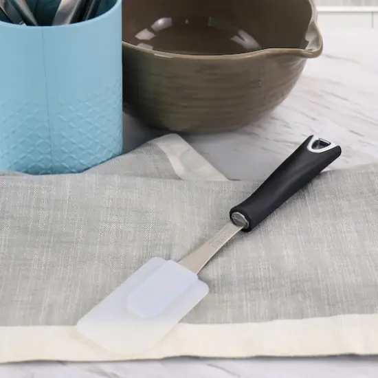 Martha Stewart Everyday Gray Silicone Kitchen Scraper Utensil {6}