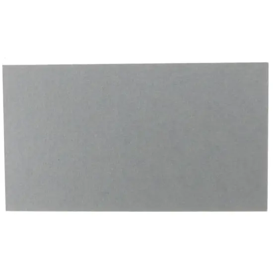 JAM Paper 2" x 3.5" Blank Flat Note Cards, 100ct. Silver Metallic Stardream {1}