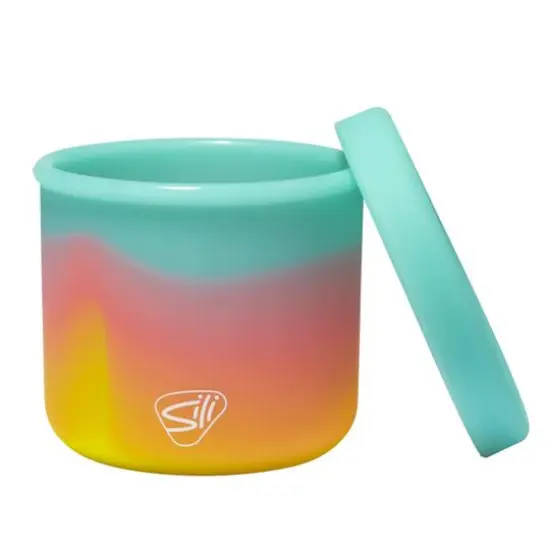 Silipint&reg; 3-Piece Silicone Lidded Bowl Set Aurora {7}