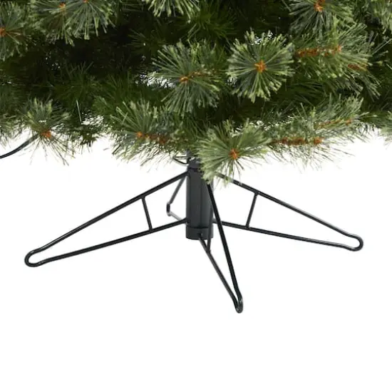 6.5ft. Pre-Lit Cashmere Artificial Christmas Tree, Warm White Lights {6}