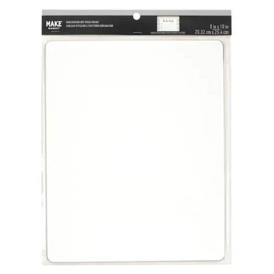 8" x 10" Sublimation Dry Erase Board by Make Market&reg; {5}