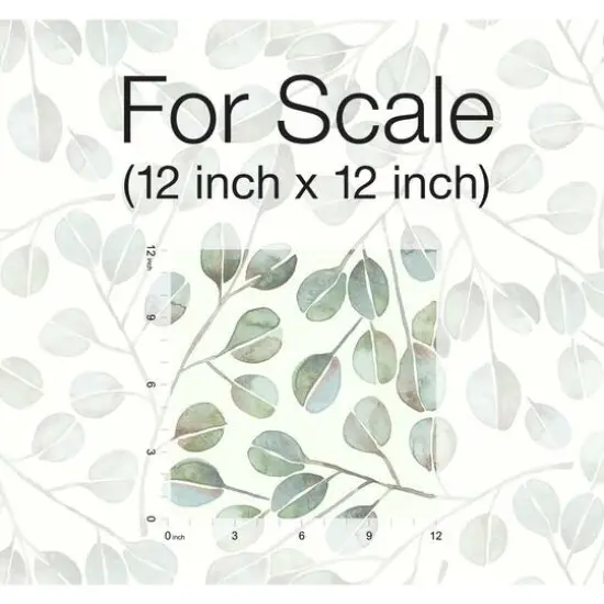 RoomMates Cat Coquillette Eucalyptus Peel & Stick Wallpaper Blue and White {8}