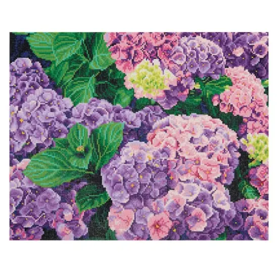 Hydrangea Square Diamond Art Kit by Make Market&reg; {1}