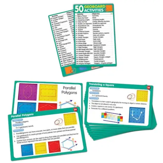 Junior Learning&reg; 50 Geoboards Activities {3}