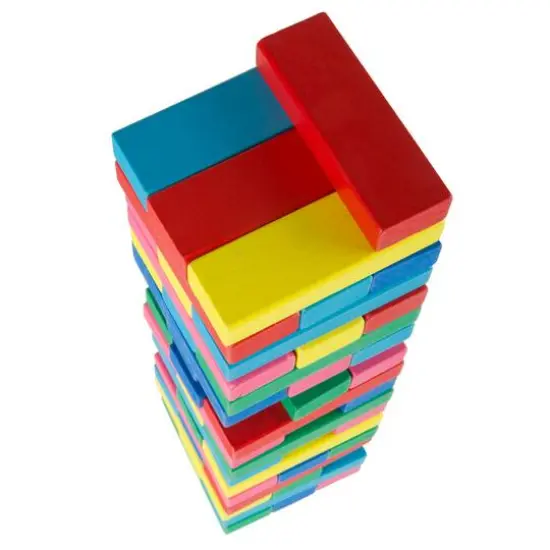 Toy Time Classic Wooden Blocks Stacking Game {8}