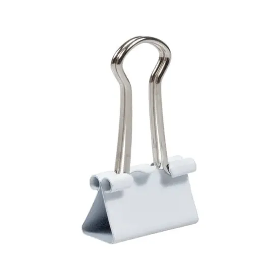 JAM Paper 3/4" Binder Clips, 25ct. White {5}