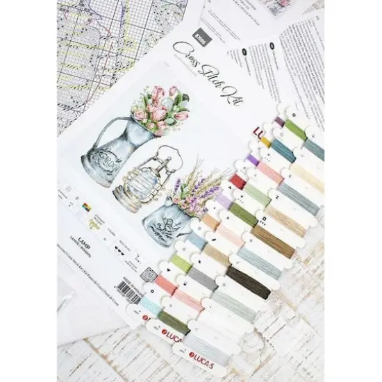 Luca-s Lamp Counted Cross Stitch Kit {6}
