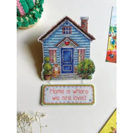 MP Studia Home Plastic Canvas Counted Cross Stitch Kit {3}