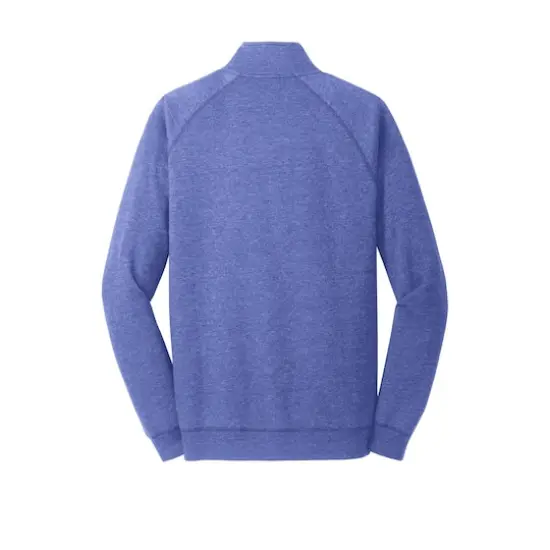 District&reg; 1/4 Zip Lightweight Fleece Heathered Deep Royal {5}