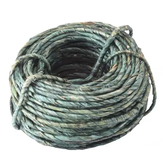 18 Gauge Green Natural Ramie Wrapped Wire, 45ft. by Ashland&reg; {1}
