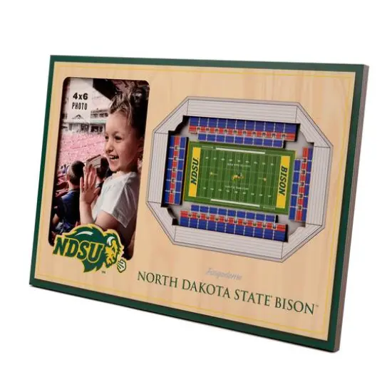College Football 3D StadiumViews Picture Frame North Dakota State Bison {1}