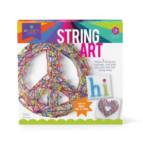 Craft-Tastic&reg; Peace String Art {1}