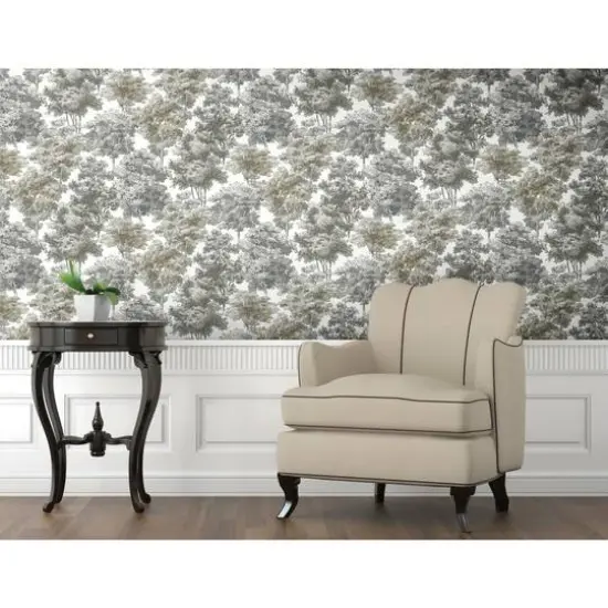 RoomMates Old World Trees Peel & Stick Wallpaper Gray, Beige {7}