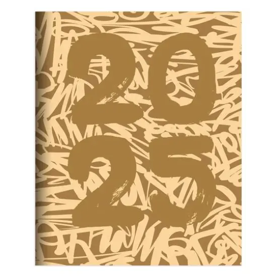 TF Publishing 2025 Muddy Scribbles Medium Monthly Planner {1}