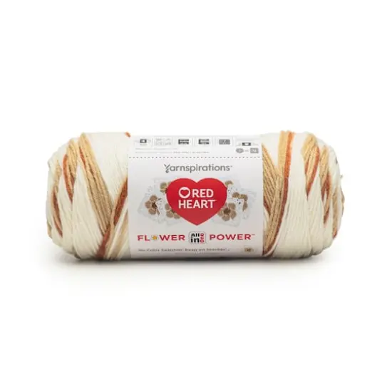 3 Pack Red Heart&reg; All In One Flower Power&trade; Yarn Dried Bouquet {4}