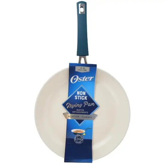 Oster Corbett 12'' Blue Nonstick Aluminum Frying Pan {7}