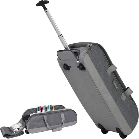 Everything Mary Heather Rolling Craft Tote for Cricut, Brother, and Silhouette Machines {1}