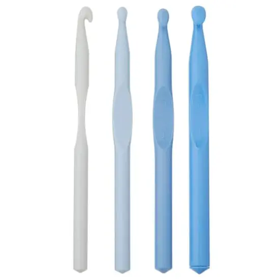 Plastic Crochet Hook Set by Loops & Threads&reg;, L-P {4}