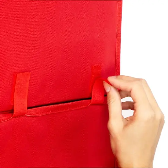 Simplify Red Stackable Christmas Tree Light Organizer Box {5}