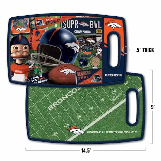NFL Retro Series Cutting BoardDenver Broncos {4}