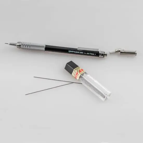 Pentel&reg; GraphGear 500&trade; 0.5mm Black Drafting Pencil {9}