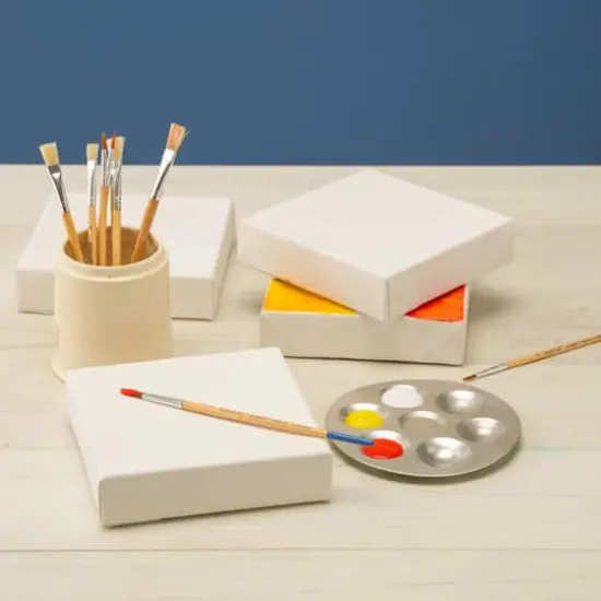 4 Pack Level 1 6" x 6" Deco Canvas by Artist's Loft&reg; {3}