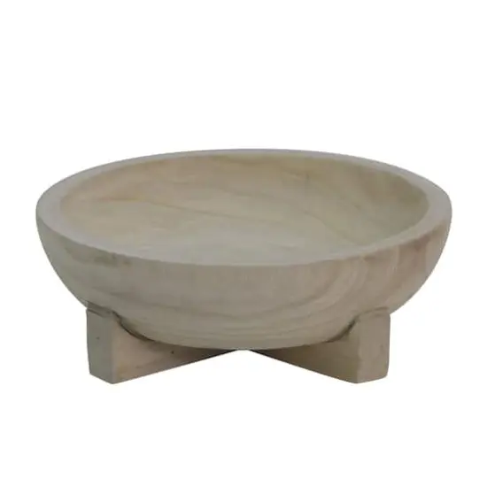 11" Natural Potpourri Wood Bowl by Ashland&reg; {1}