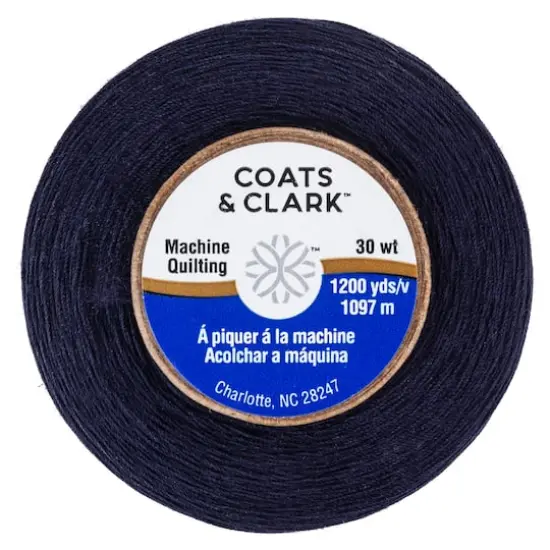 Coats & Clark&trade; Machine Quilting Thread, 1,200yd. Navy {4}