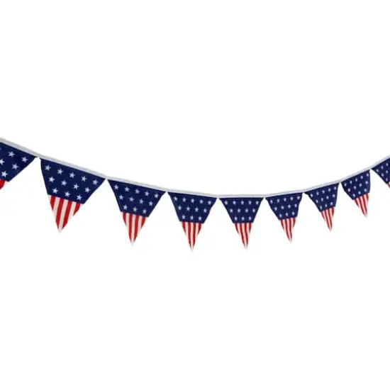 9.75ft. Pennant USA Flag Hanging Wall Banner {5}