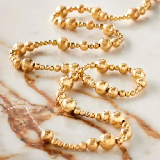 Gold Metal Round Beads Mix, by Bead Landing&trade; {3}
