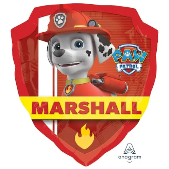 SuperShape&reg; 27" PAW Patrol&trade; Badge Foil Balloon {4}