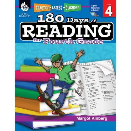 180 Days of Reading Activity Book for Fourth Grade {1}