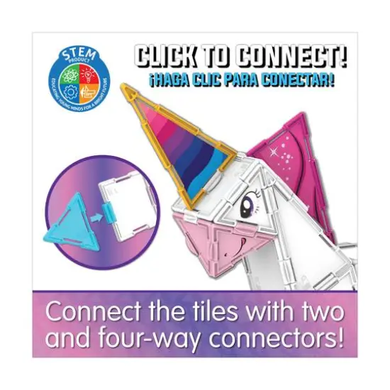 Techno Tiles - Magical Unicorn: 100+ Pcs {6}