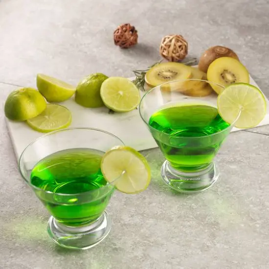 JoyJolt&reg; Cosmos Crystal Martini Glasses, 4ct. {3}