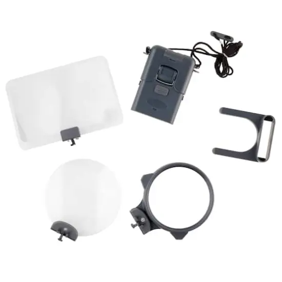 3-in-1 Hobby Magnifier with LED by Loops & Threads&reg; {4}
