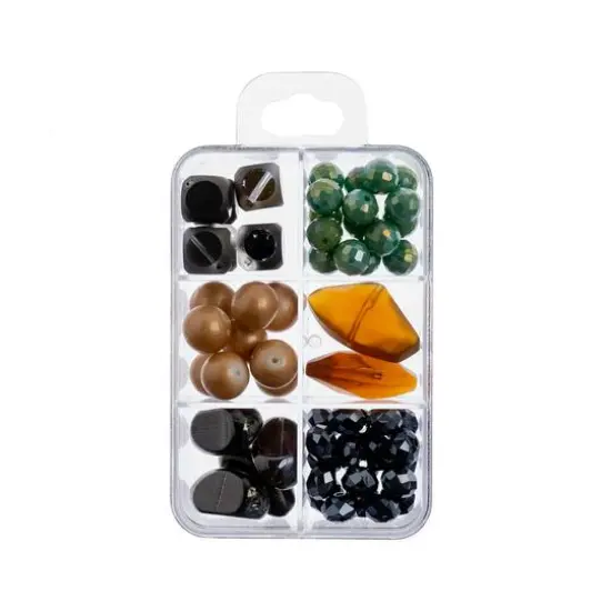 John Bead Masterpiece Collection Glass Bead Box Mix Mona Lisa/Leonardo Da Vinci {3}