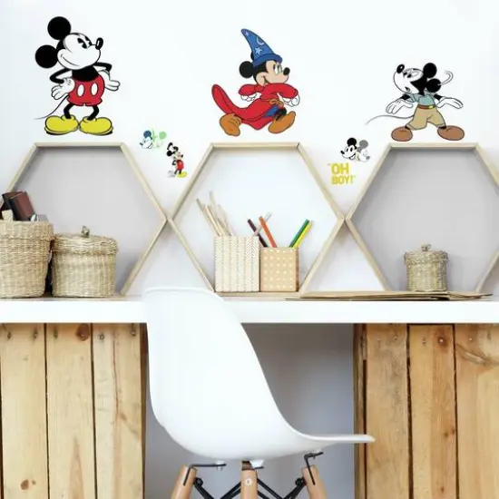 RoomMates Mickey Mouse 90th Anniversary Peel & Stick Giant Wall Decals {1}