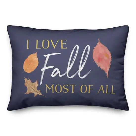 I Love Fall Pillow {1}