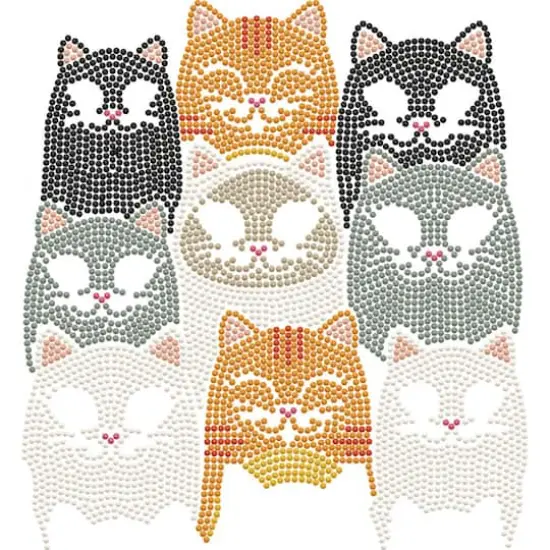 Diamond Dotz&reg; Cat Clan DOTZ&reg; BOX Diamond Painting Kit {3}