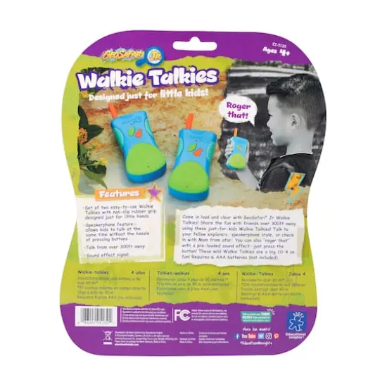 GeoSafari Jr. Walkie Talkies {4}