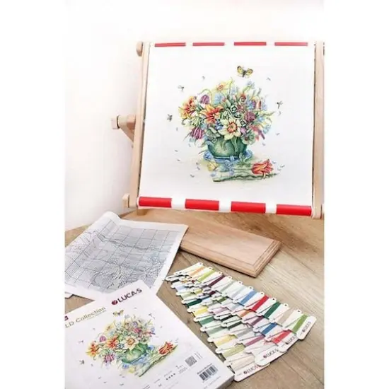 Luca-s April Bouquet Counted Cross Stitch Kit {5}