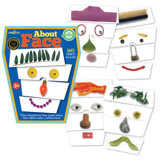 eeBoo About Face Object Cards {4}