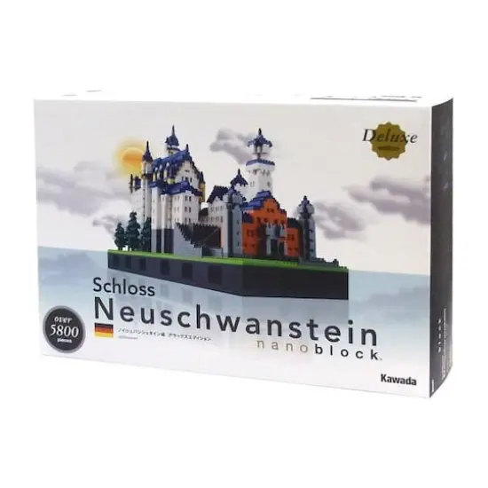 nanoblock&reg; Deluxe Edition Schloss Neuschwanstein Building Set {1}