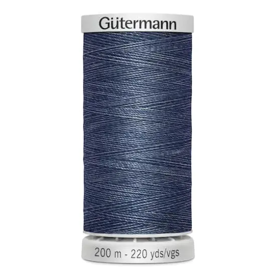 G&uuml;termann Jeans 220yd. Poly/Cotton Blend Thread 5397 Washed Denim {1}