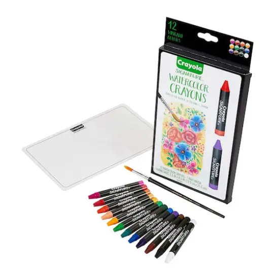 Crayola&reg; Signature Watercolor Crayons {4}
